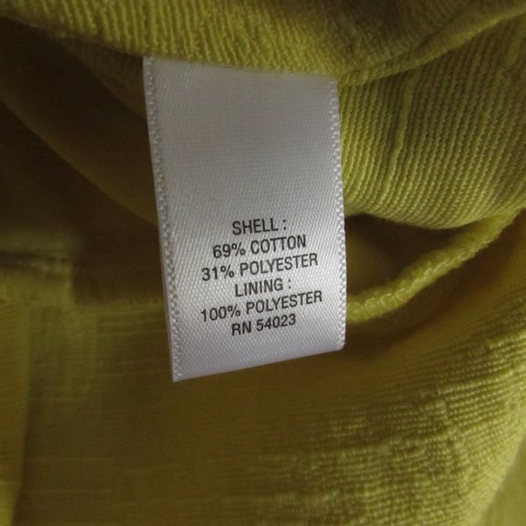 BANANA REPUBLIC Yellow Sleeveless Top - Picture 8 of 8